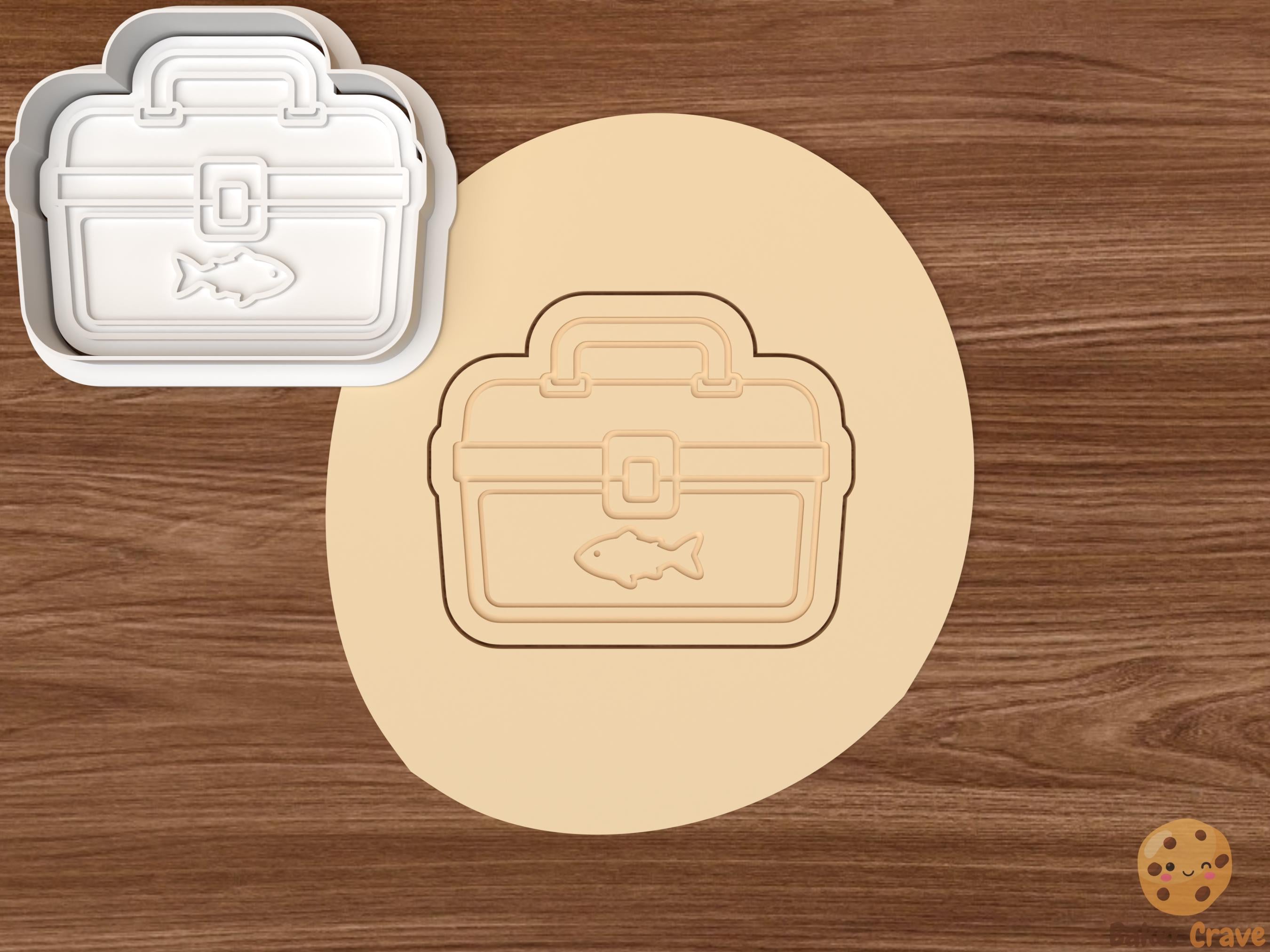 Fishing Dad Cookie Cutter Set STL File