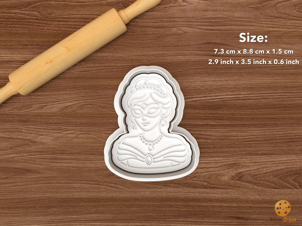 Venetian Masquerade Cookie Cutter Set STL File