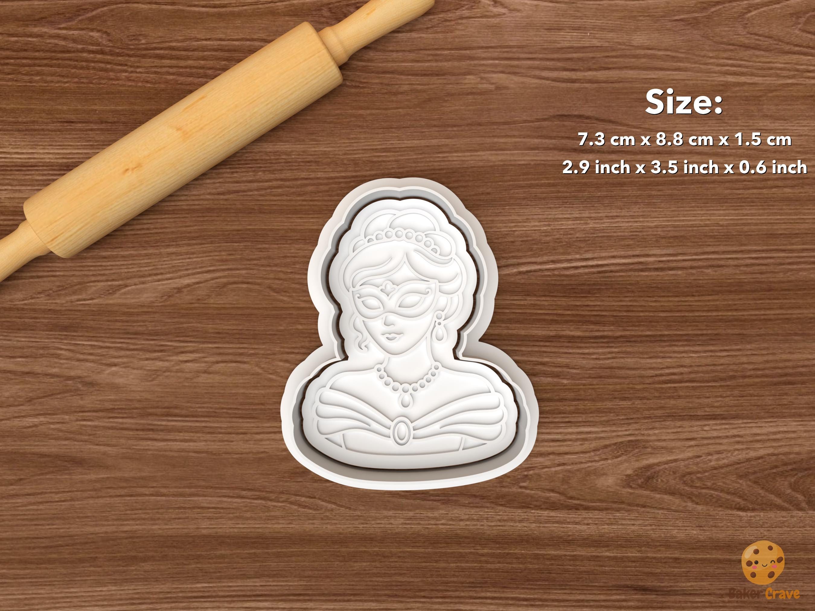 Venetian Masquerade Cookie Cutter Set STL File