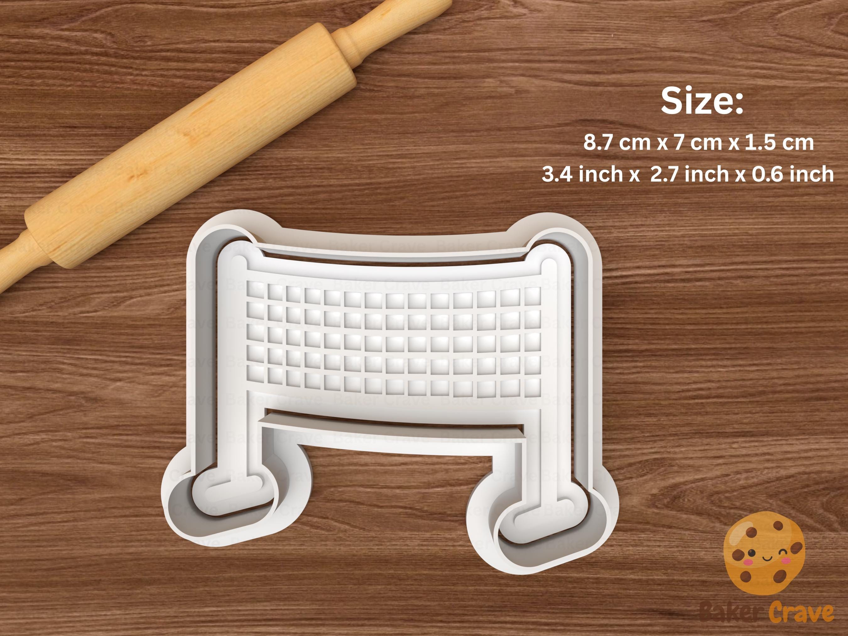 Badminton Cookie Cutter Set STL File