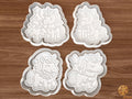 Christmas Unicorn Cookie Cutter Set STL File