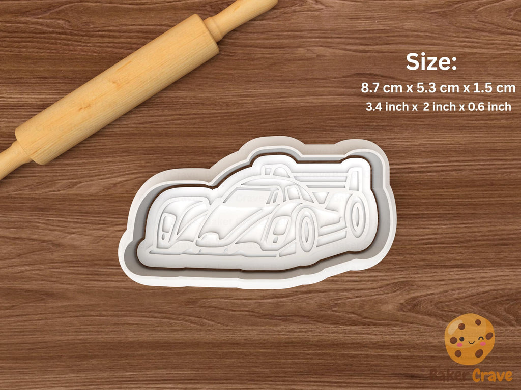 Racing Cars Cookie Cutter Set STL File