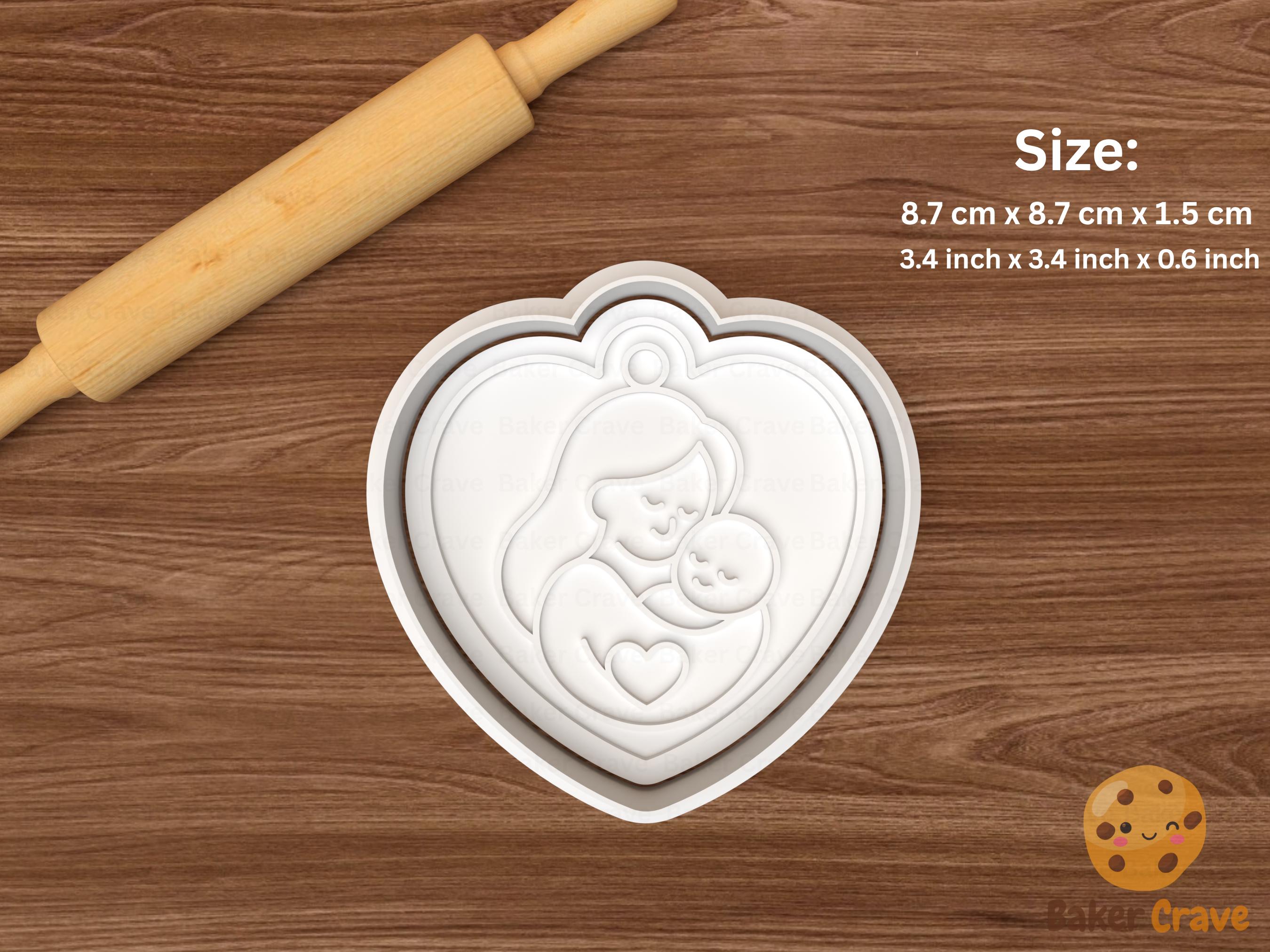 Mother’s Day Cookie Cutter Set STL File