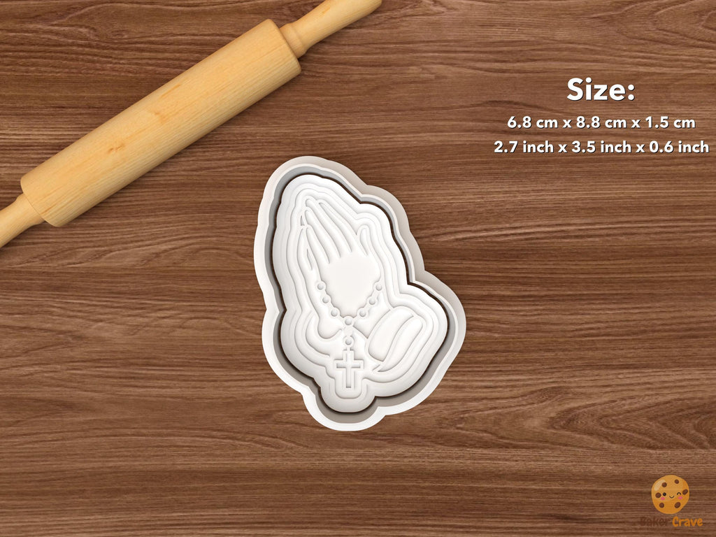 Holy Mary Religious Cookie Cutter Set STL File