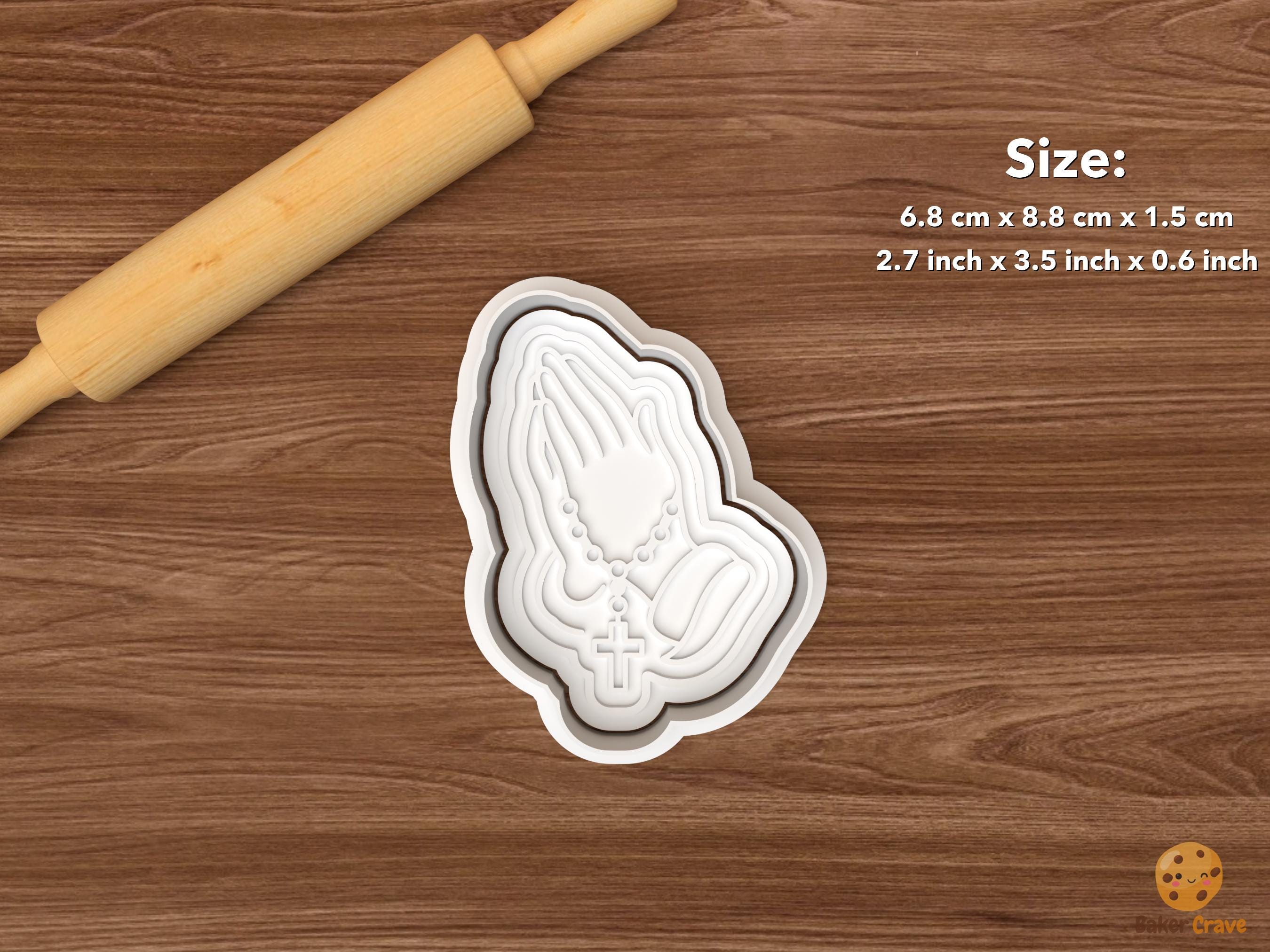 Holy Mary Religious Cookie Cutter Set STL File