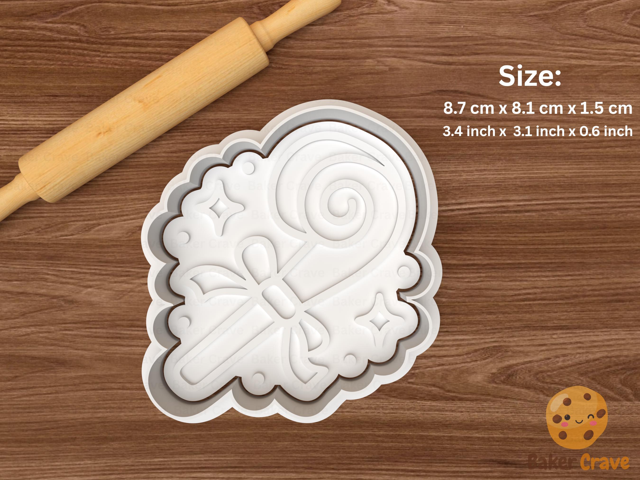 2026 New Year Party Cookie Cutter Set STL File