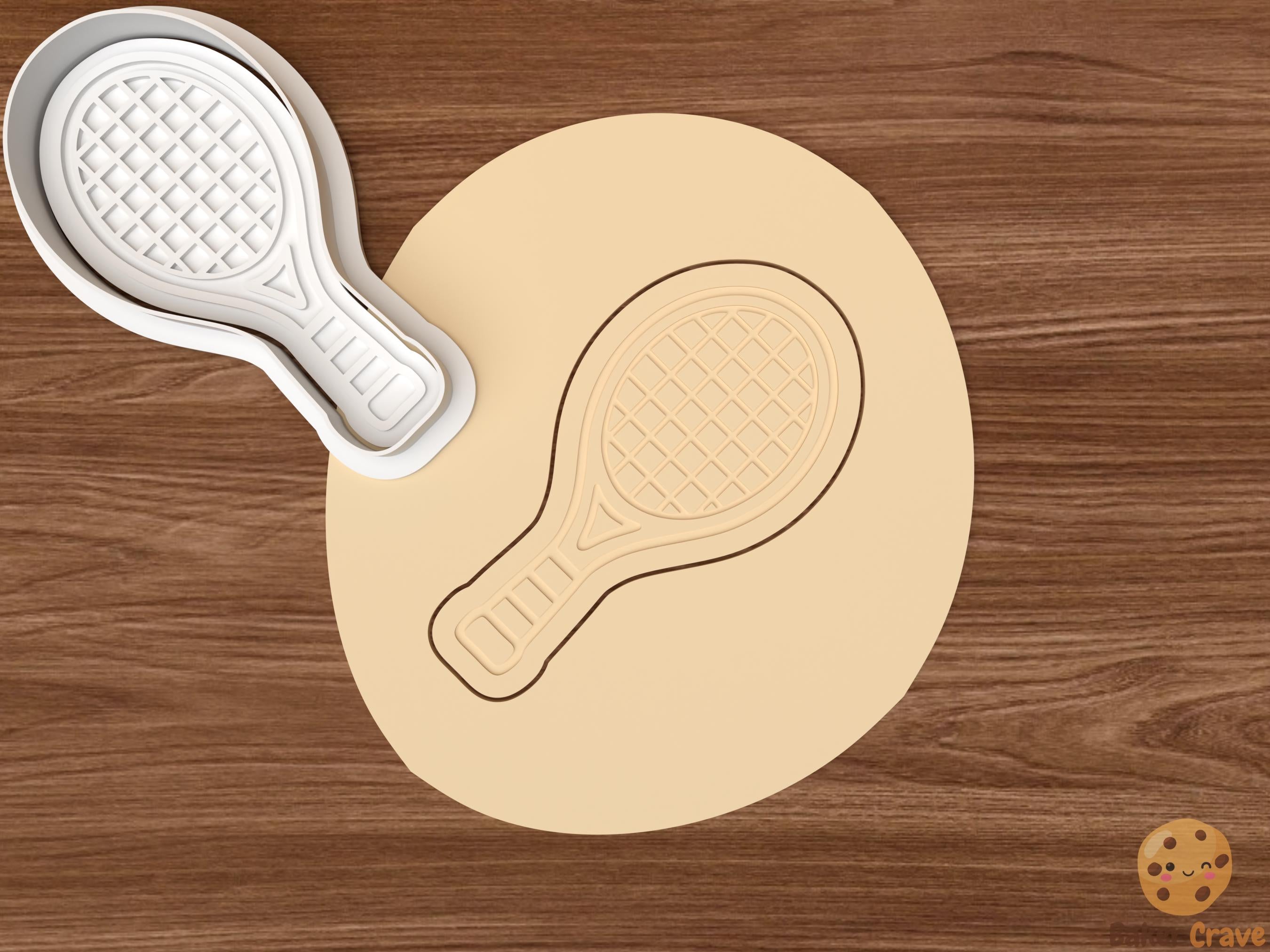Tennis Cookie Cutter Set STL File