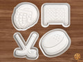 Hockey Cookie Cutter Set STL File