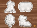 Tango Dance Cookie Cutter Set STL File