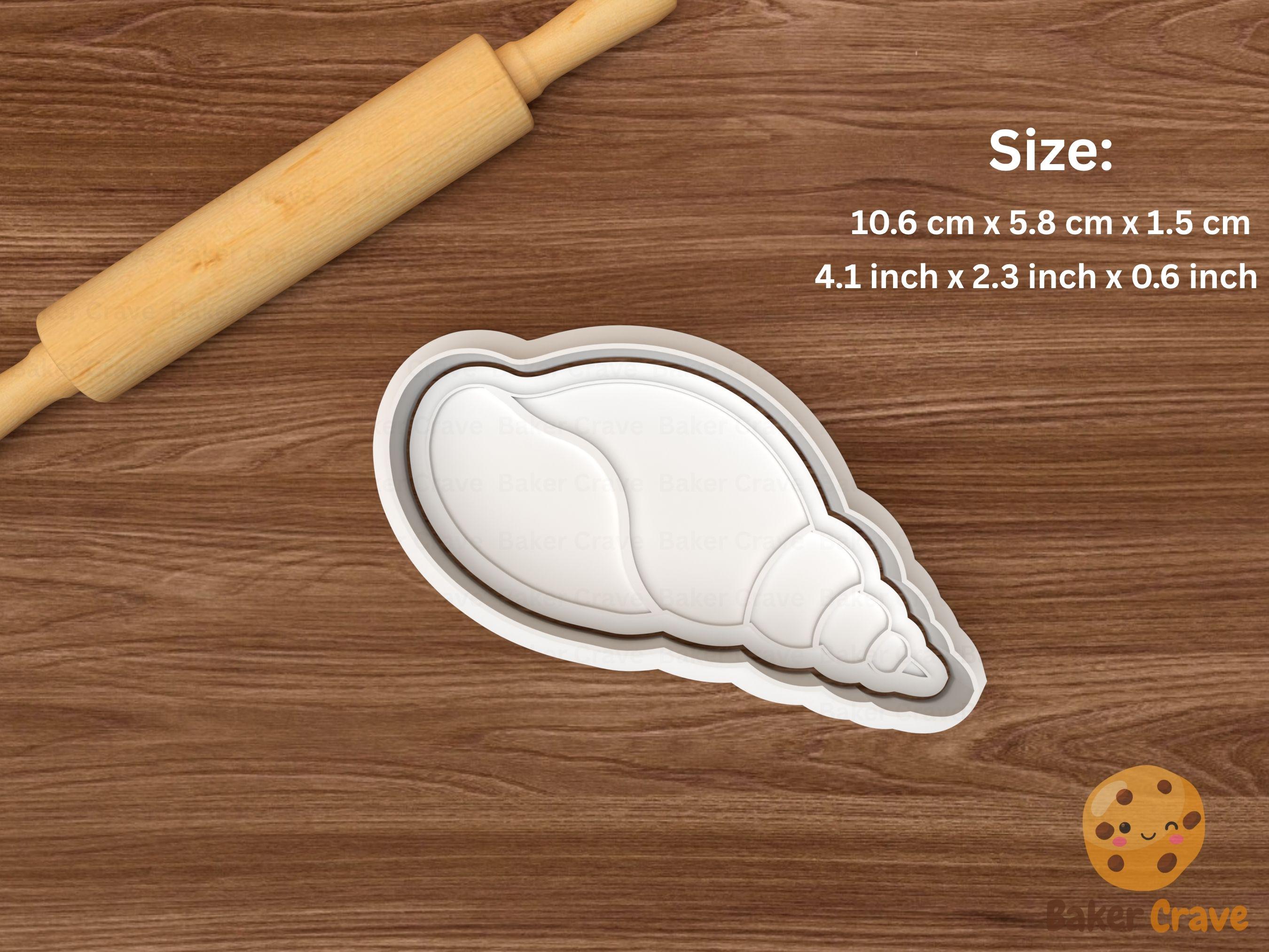 Sea Shell Cookie Cutter Set STL File