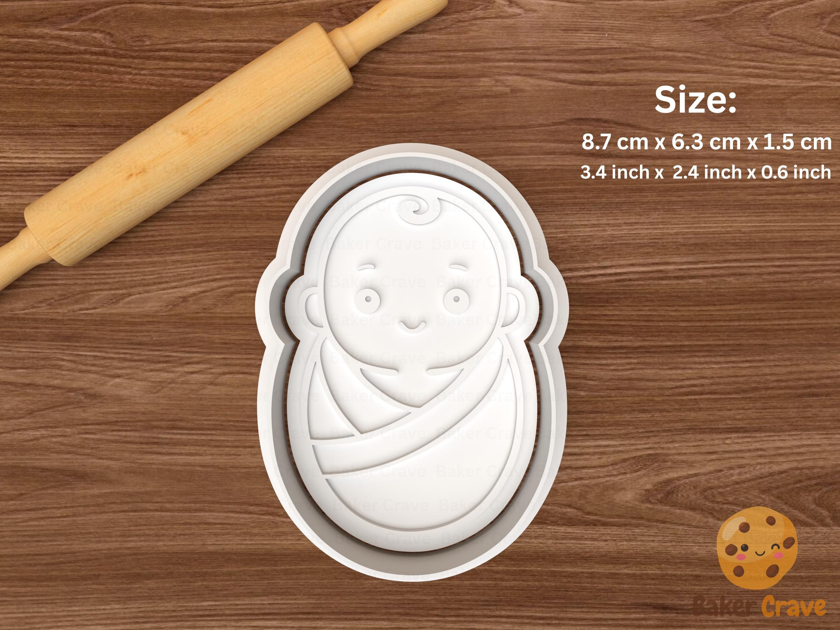 Baby Cookie Cutter Set STL File