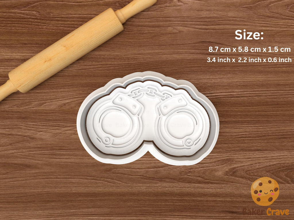 Police Cookie Cutter Set STL File