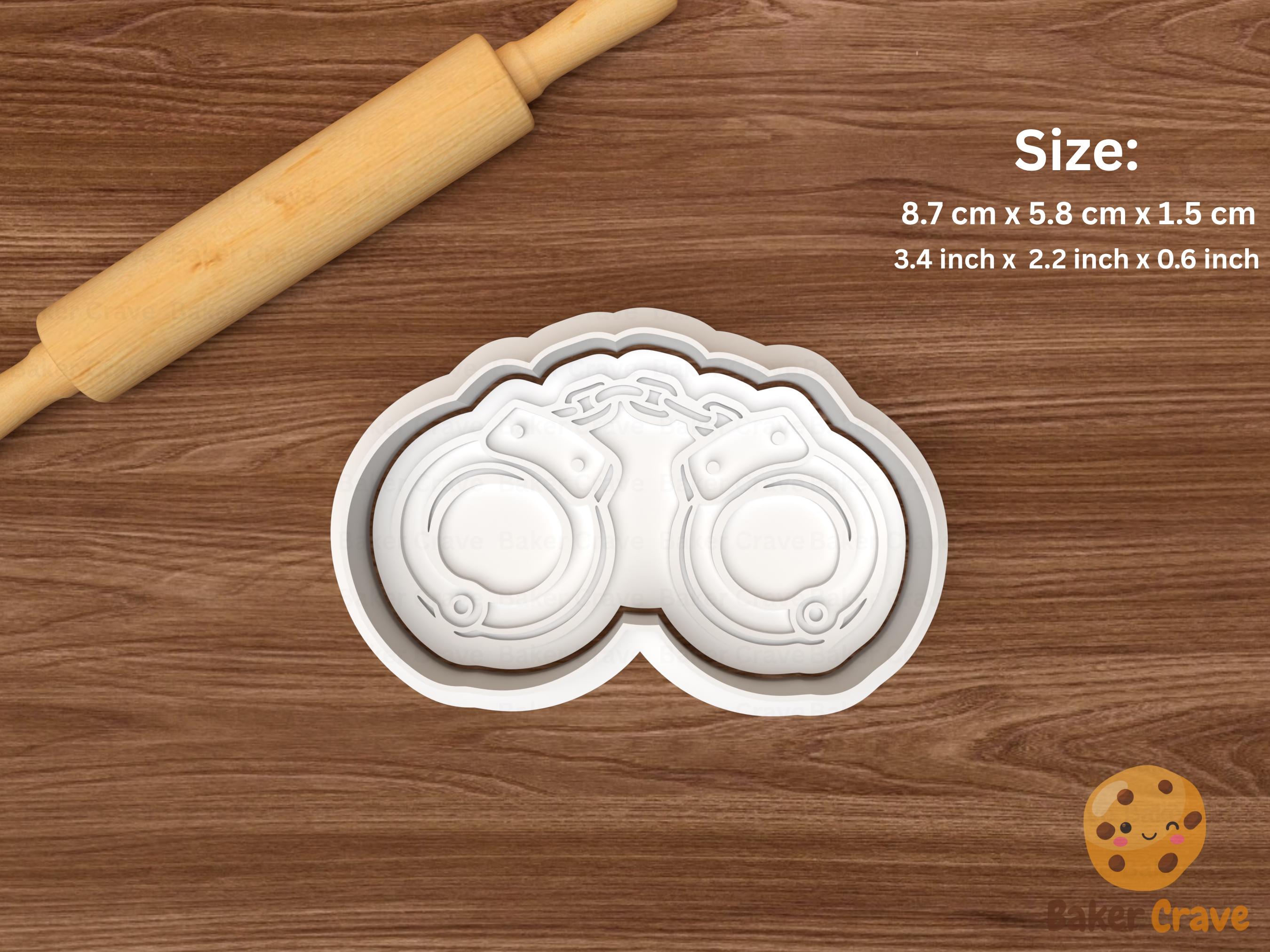 Police Cookie Cutter Set STL File