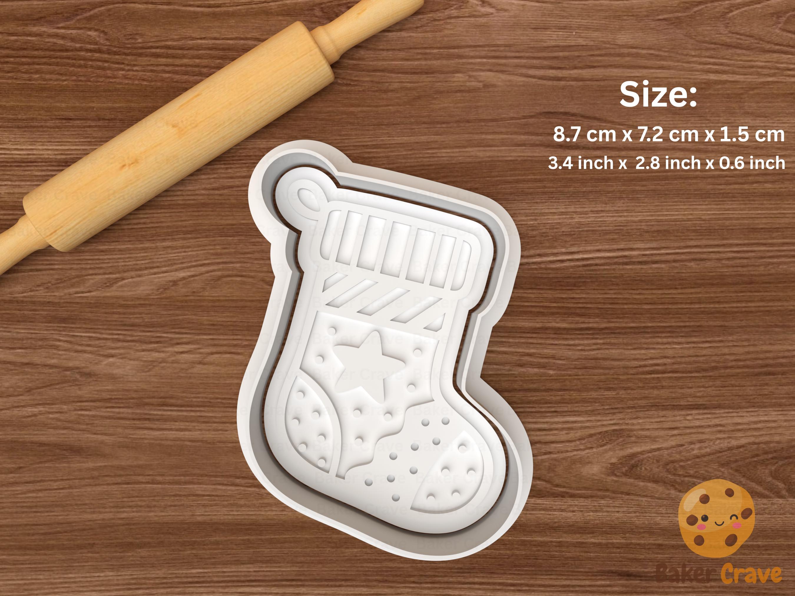 Christmas Stockings Cookie Cutter Set STL File