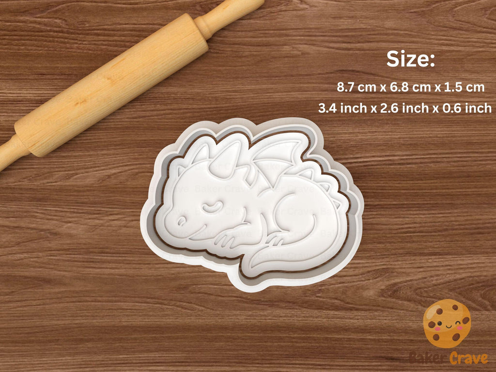 Dragon Cookie Cutter Set STL File