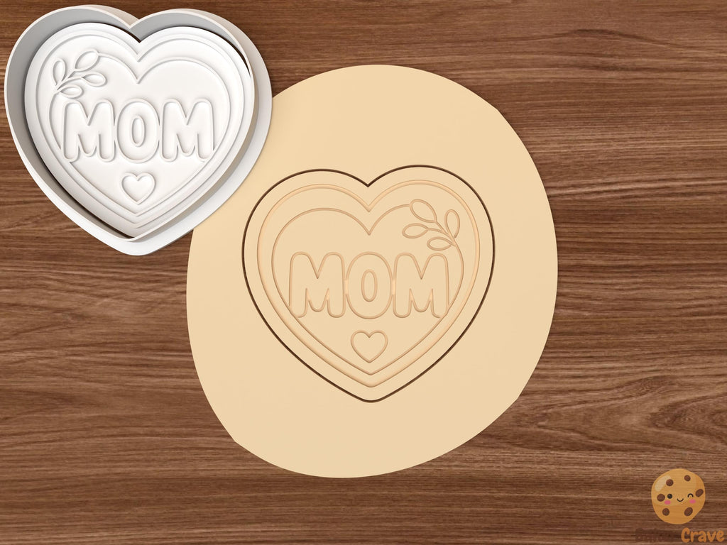 Mom Gift Cookie Cutter Set STL File
