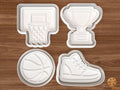 Basketball Cookie Cutter Set STL File