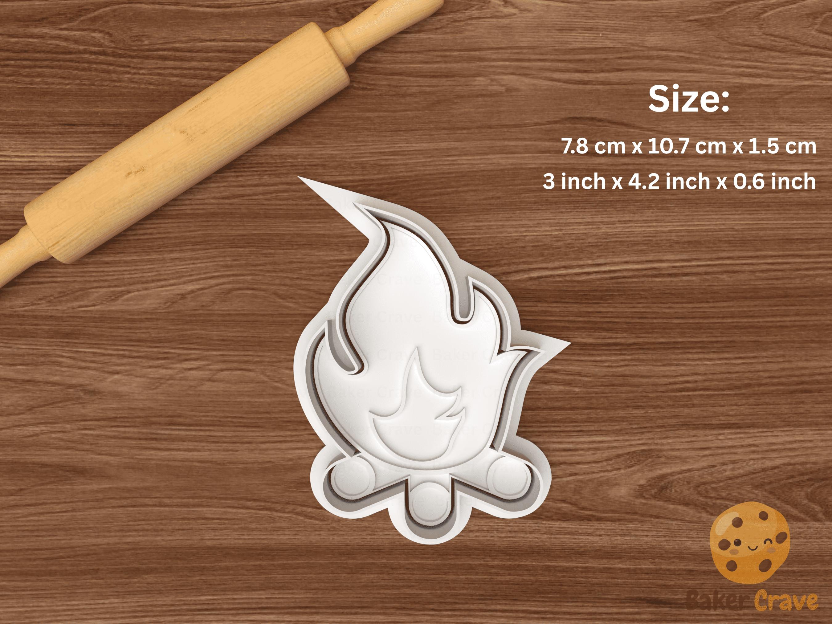 Camping Cookie Cutter Set STL File