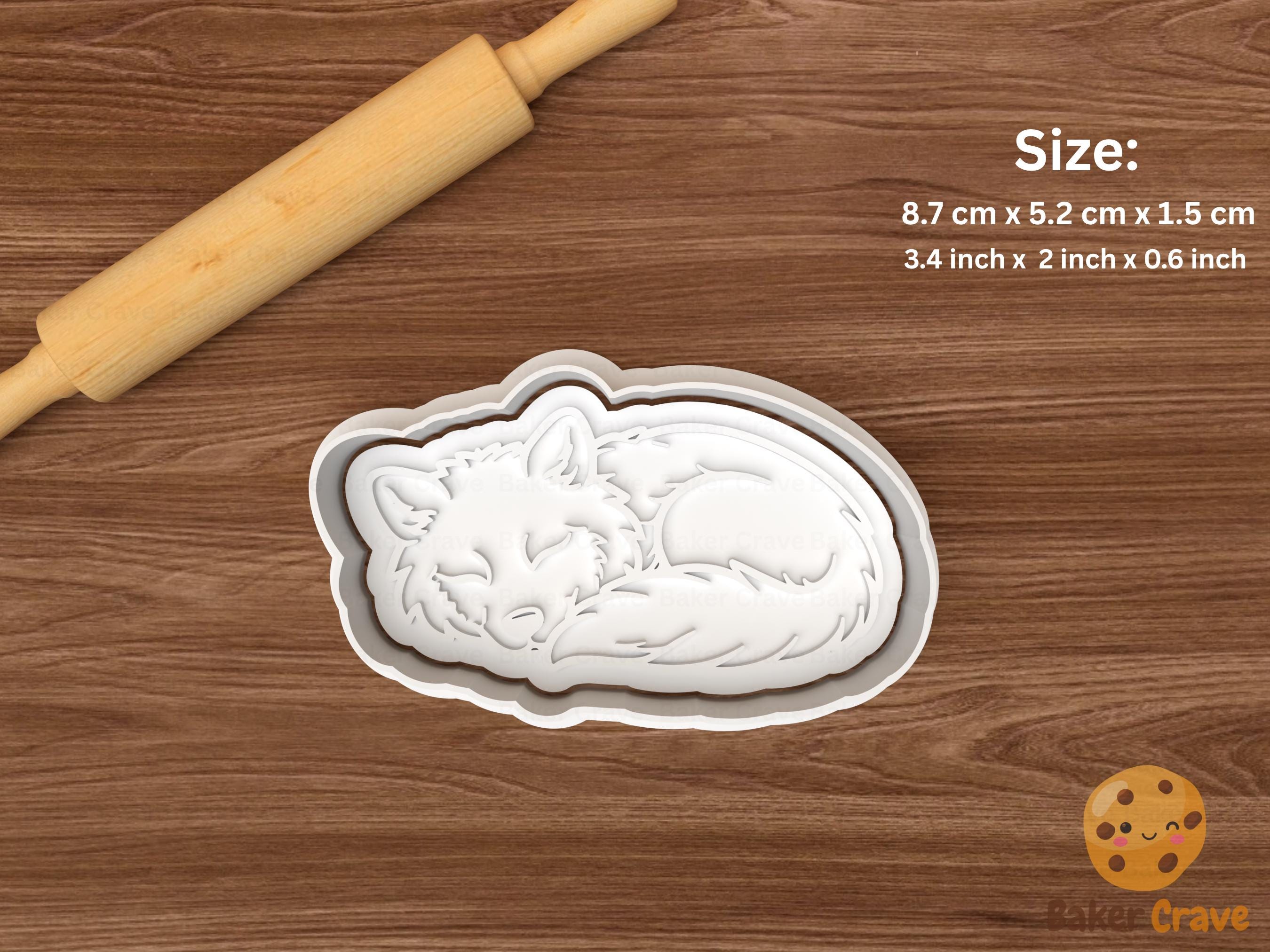 Wolf Cookie Cutter Set STL File