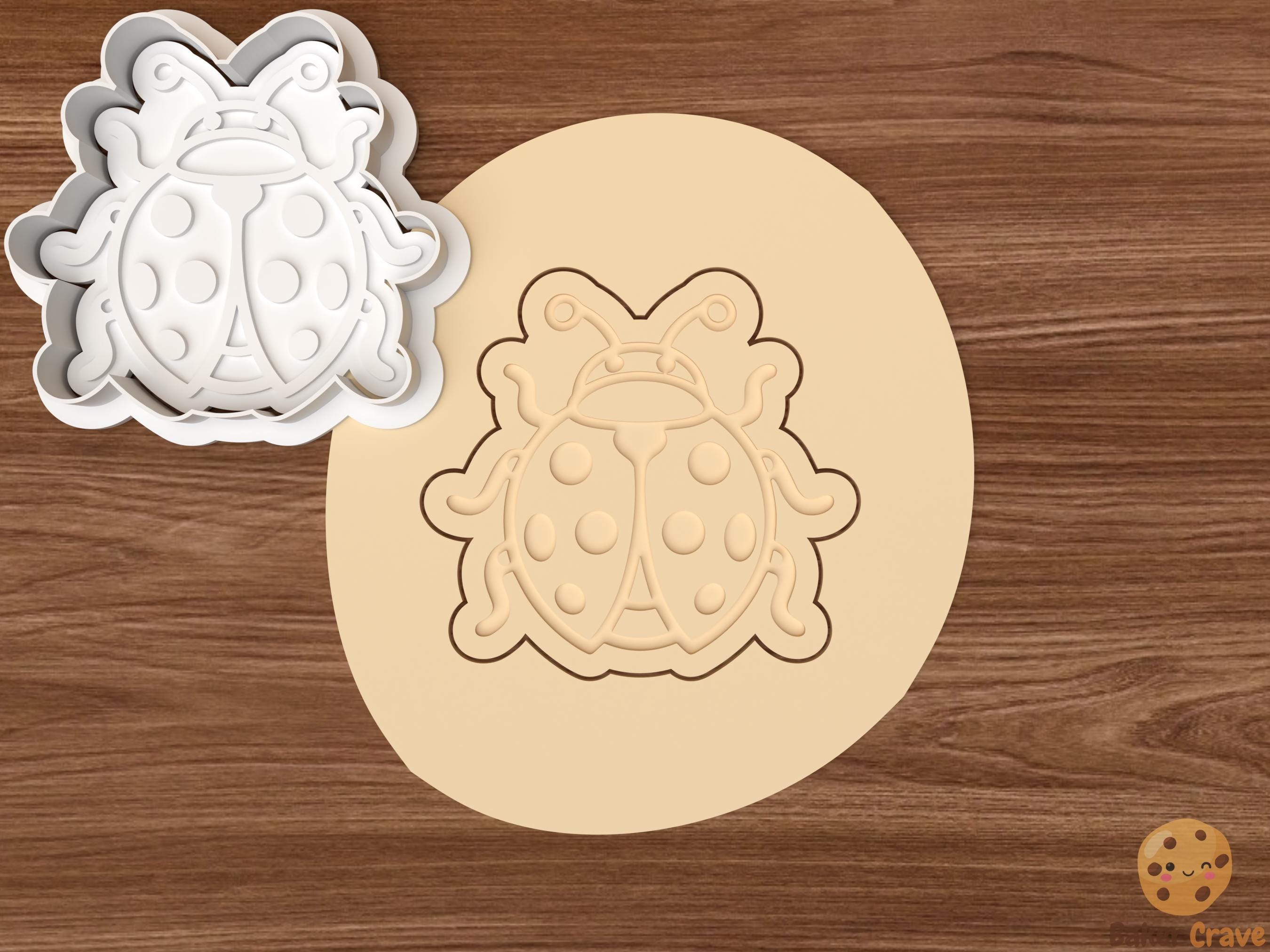 Ladybug Cookie Cutter Set STL File