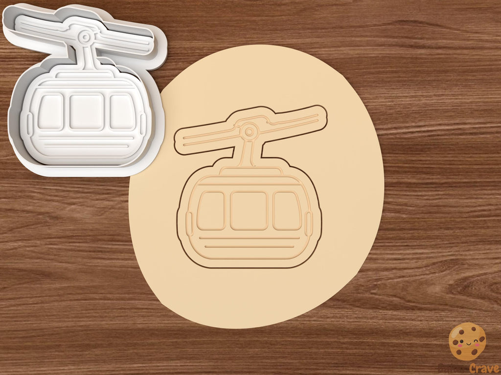 Ski Cookie Cutter Set STL File