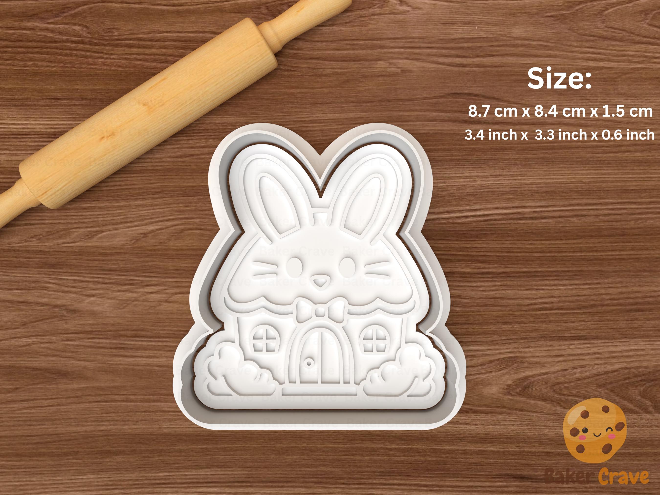 Easter Houses Cookie Cutter Set STL File