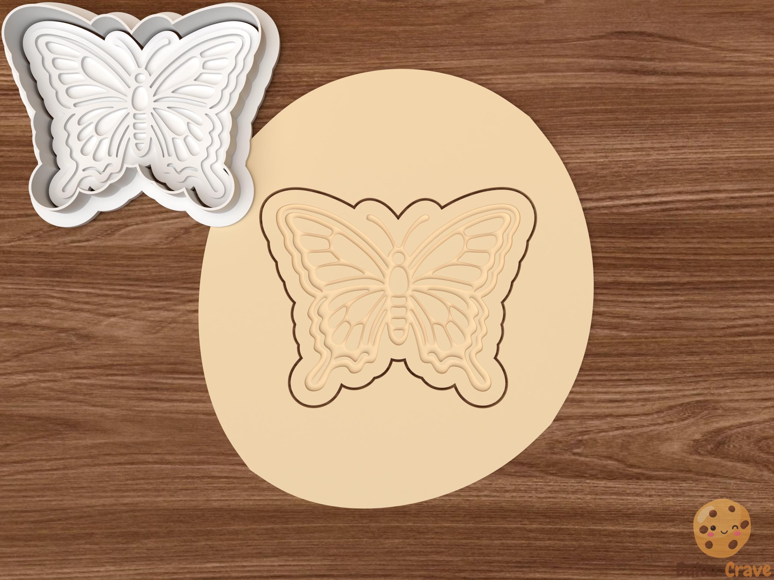 Butterfly Cookie Cutter Set STL File