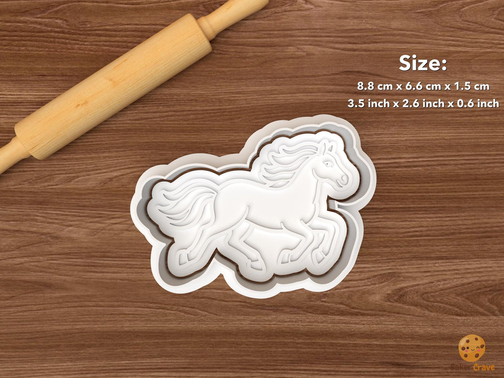 Horse Cookie Cutter Set STL File