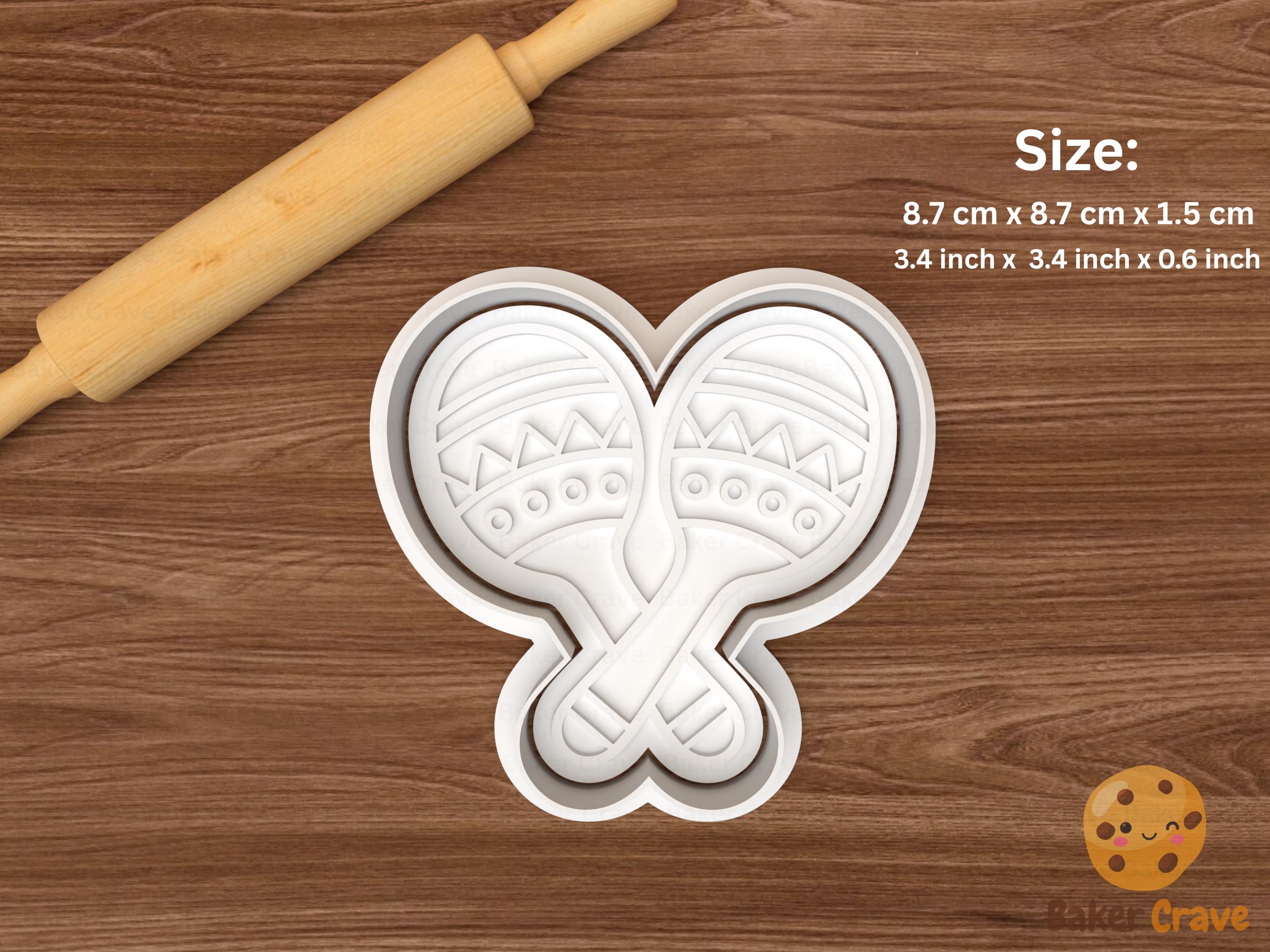 Mexican Fiesta Cookie Cutter Set STL File