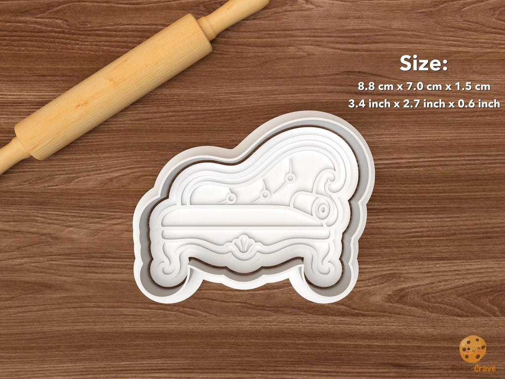 Vintage Furniture Cookie Cutter Set STL File