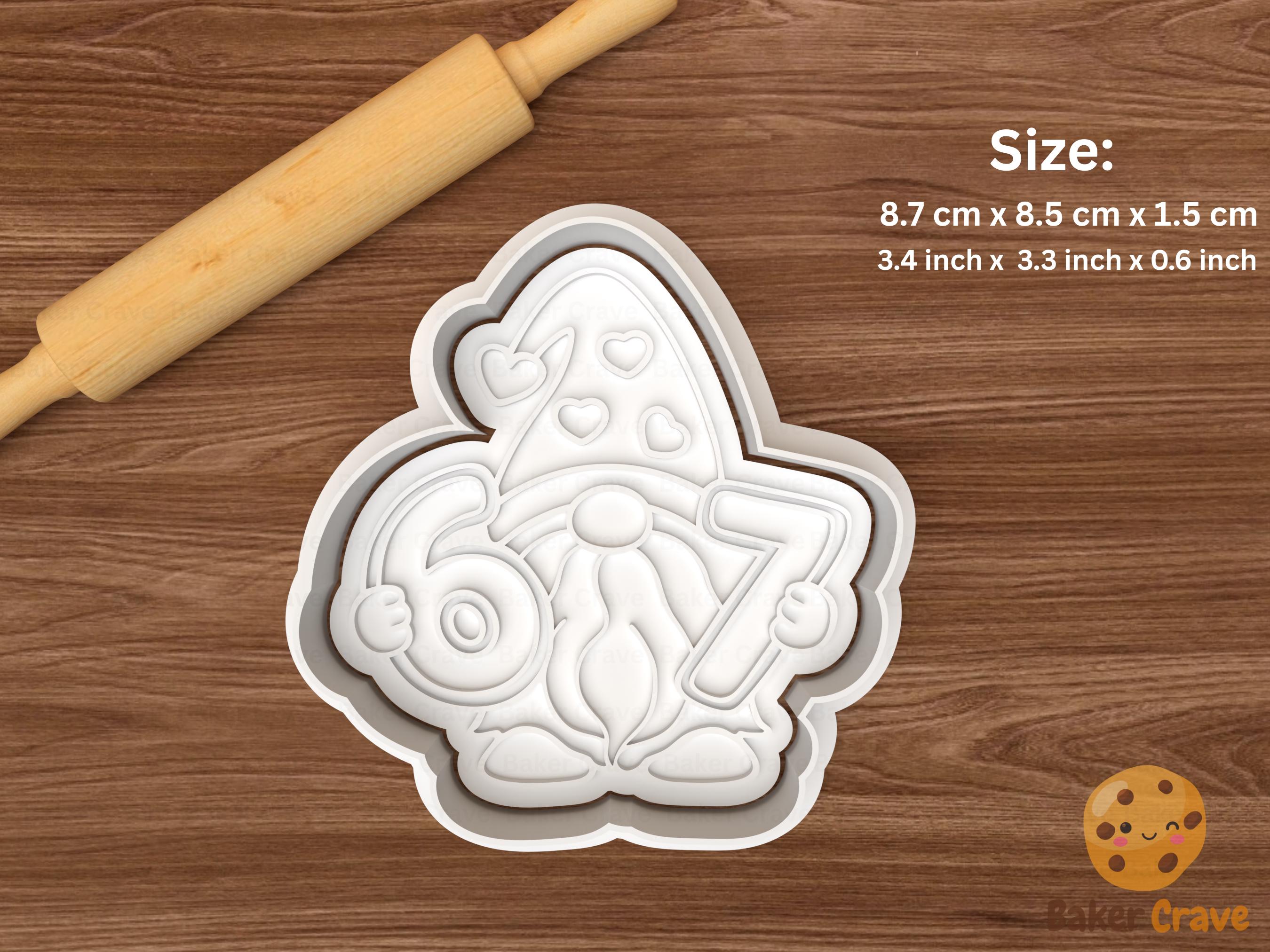 Cute 6 7 Valentine Characters Cookie Cutter Set STL File