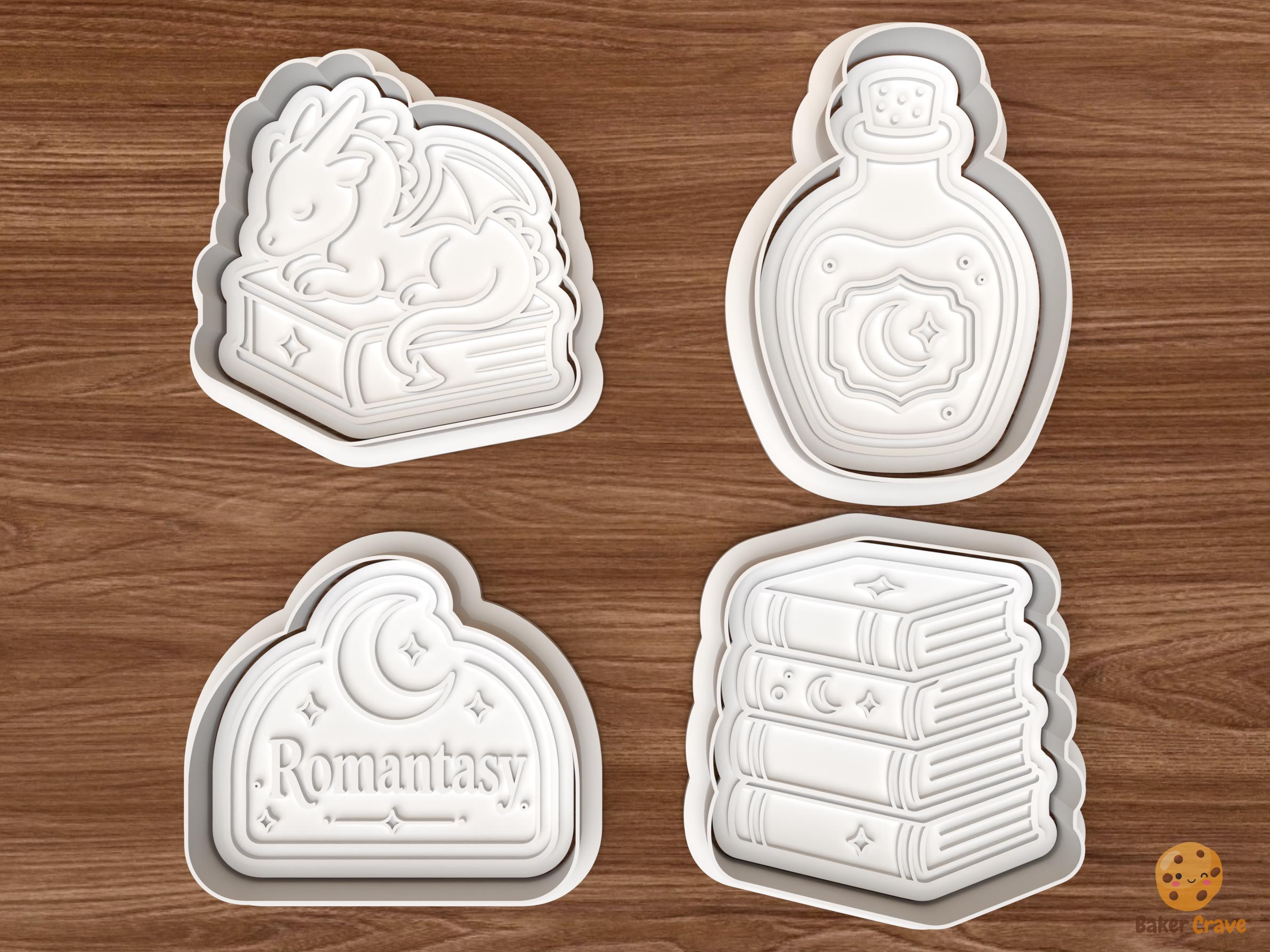 Romantasy Cookie Cutter Set STL File