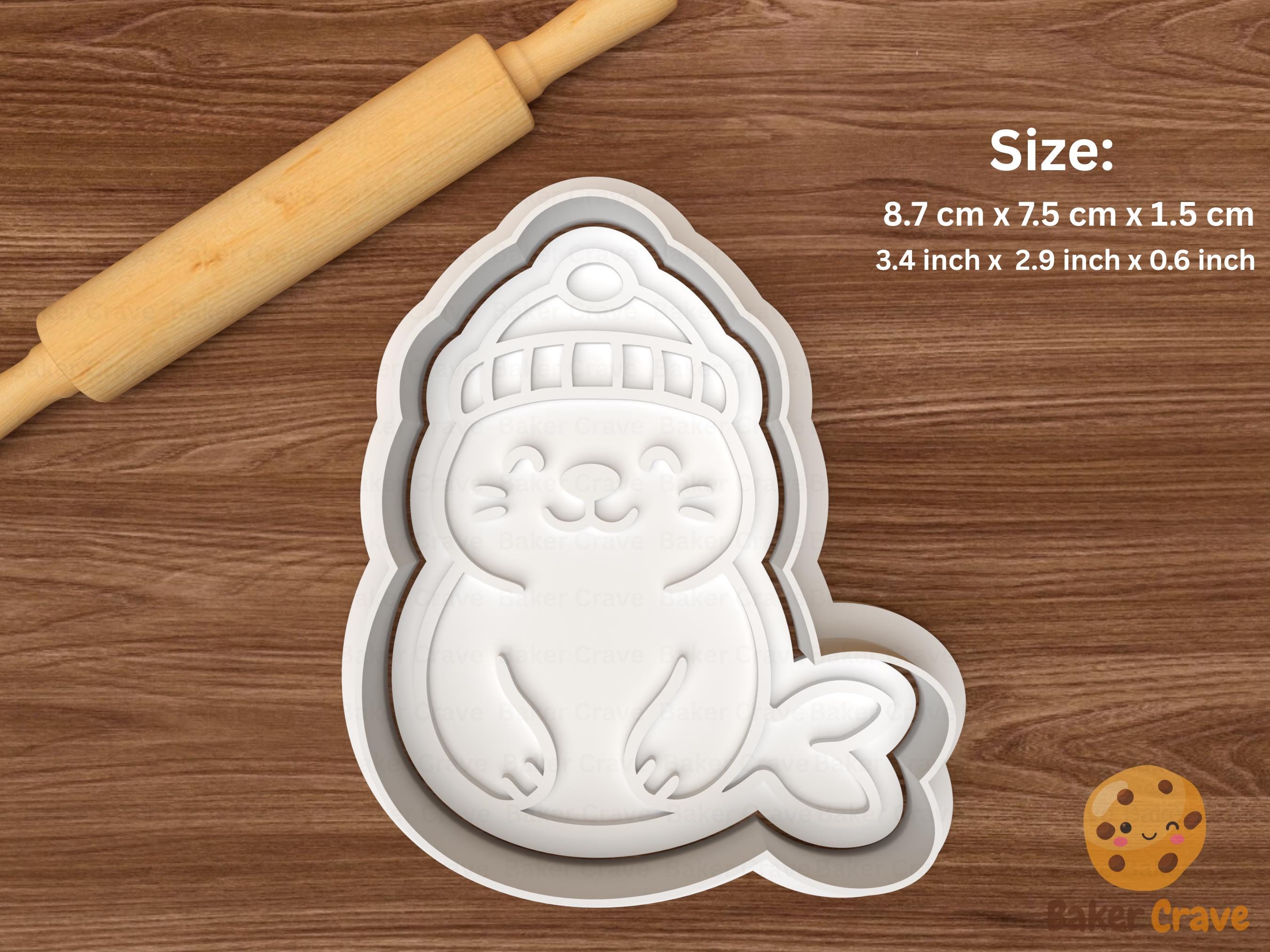 Christmas Winter Animals Cookie Cutter Set STL File