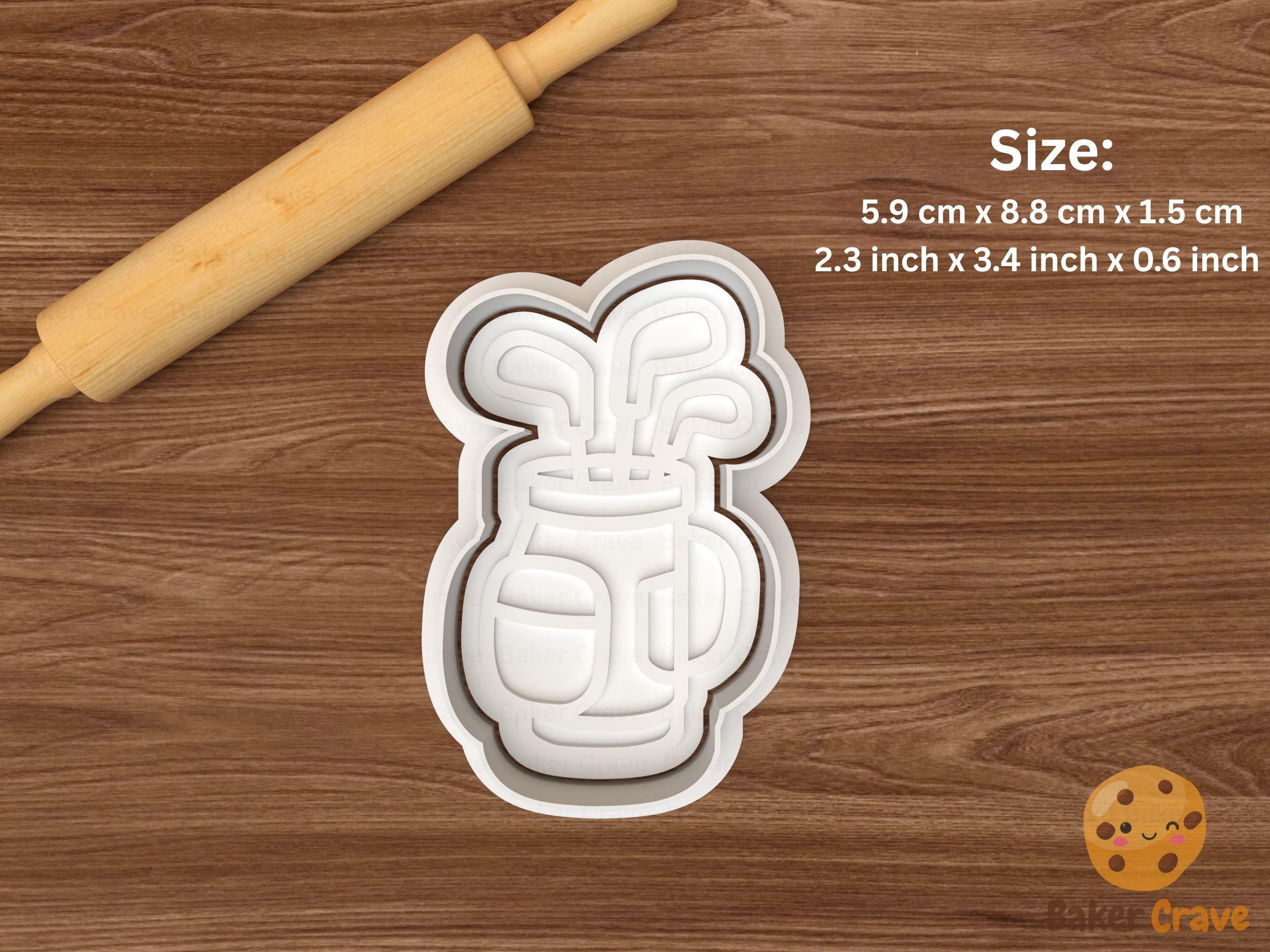 Golf Cookie Cutter Set STL File
