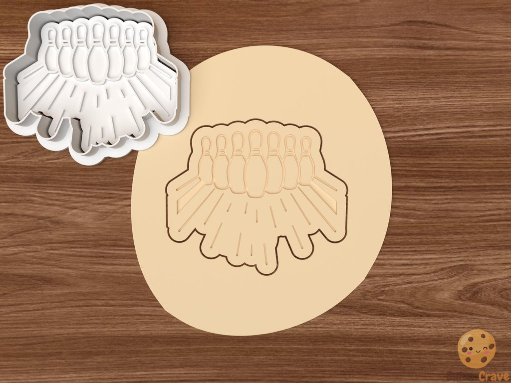Bowling Cookie Cutter Set STL File
