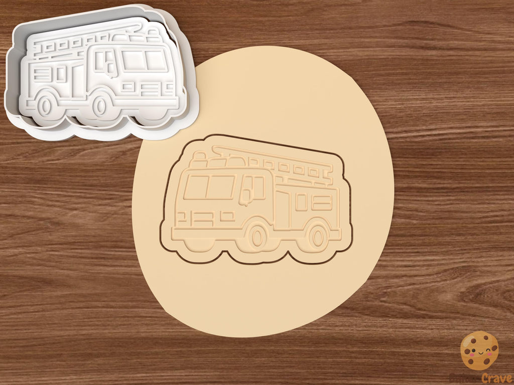 Fire Department Cookie Cutter Set STL File