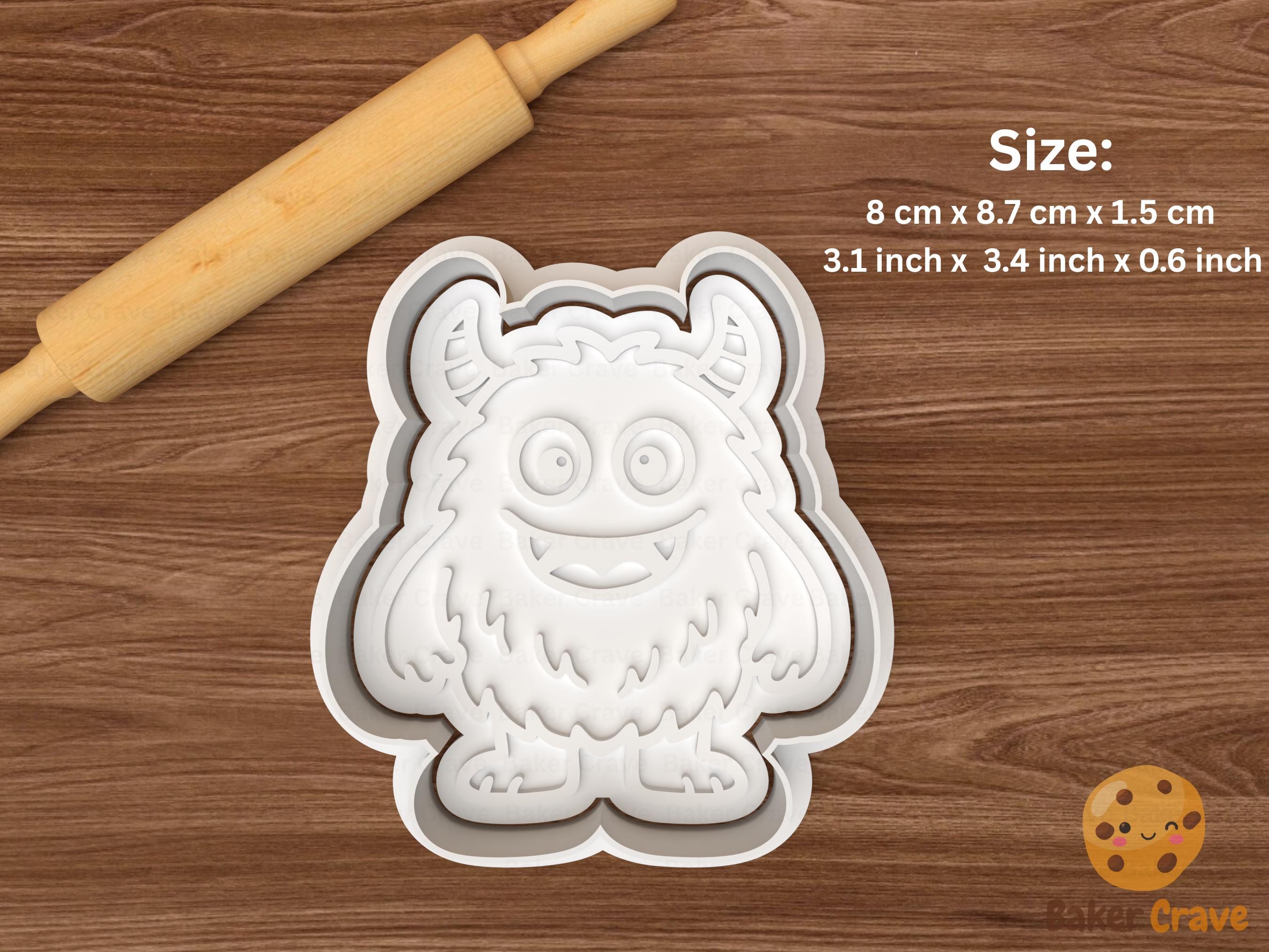 Monster Cookie Cutter Set STL File