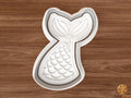 Mermaid Tail Cookie Cutter STL File
