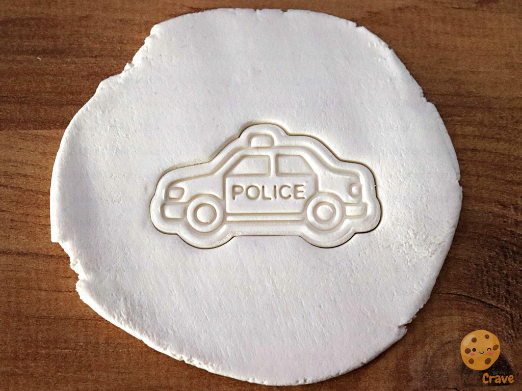 Emergency Vehicles Cookie Cutter Set STL File