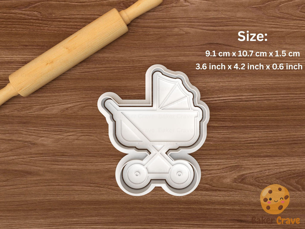 Baby Shower Cookie Cutter Set STL File