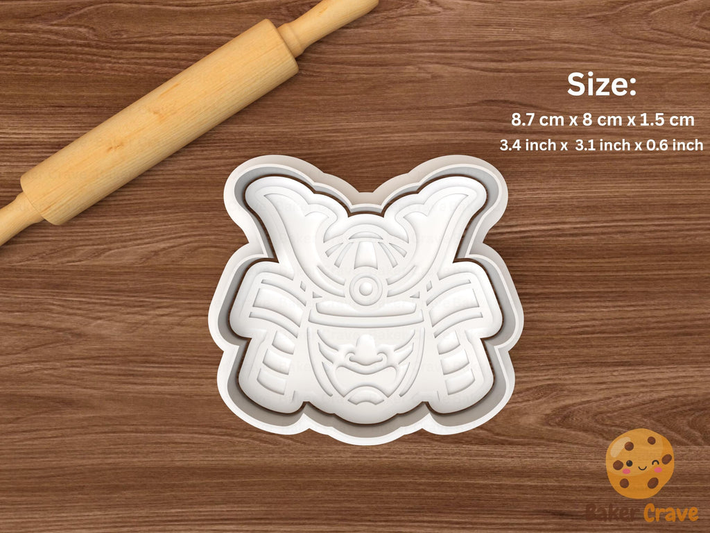 Samurai Cookie Cutter Set STL File
