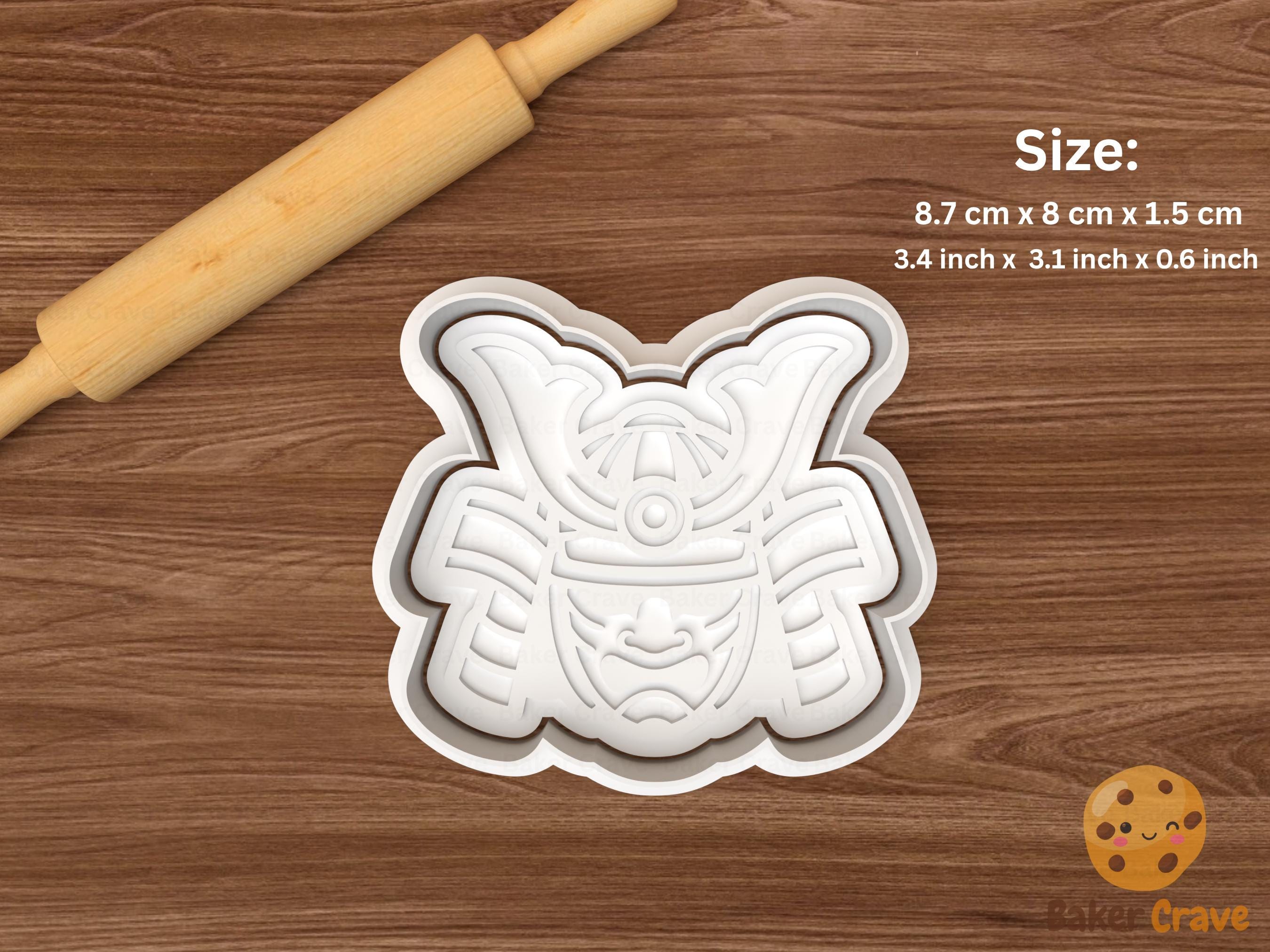 Samurai Cookie Cutter Set STL File