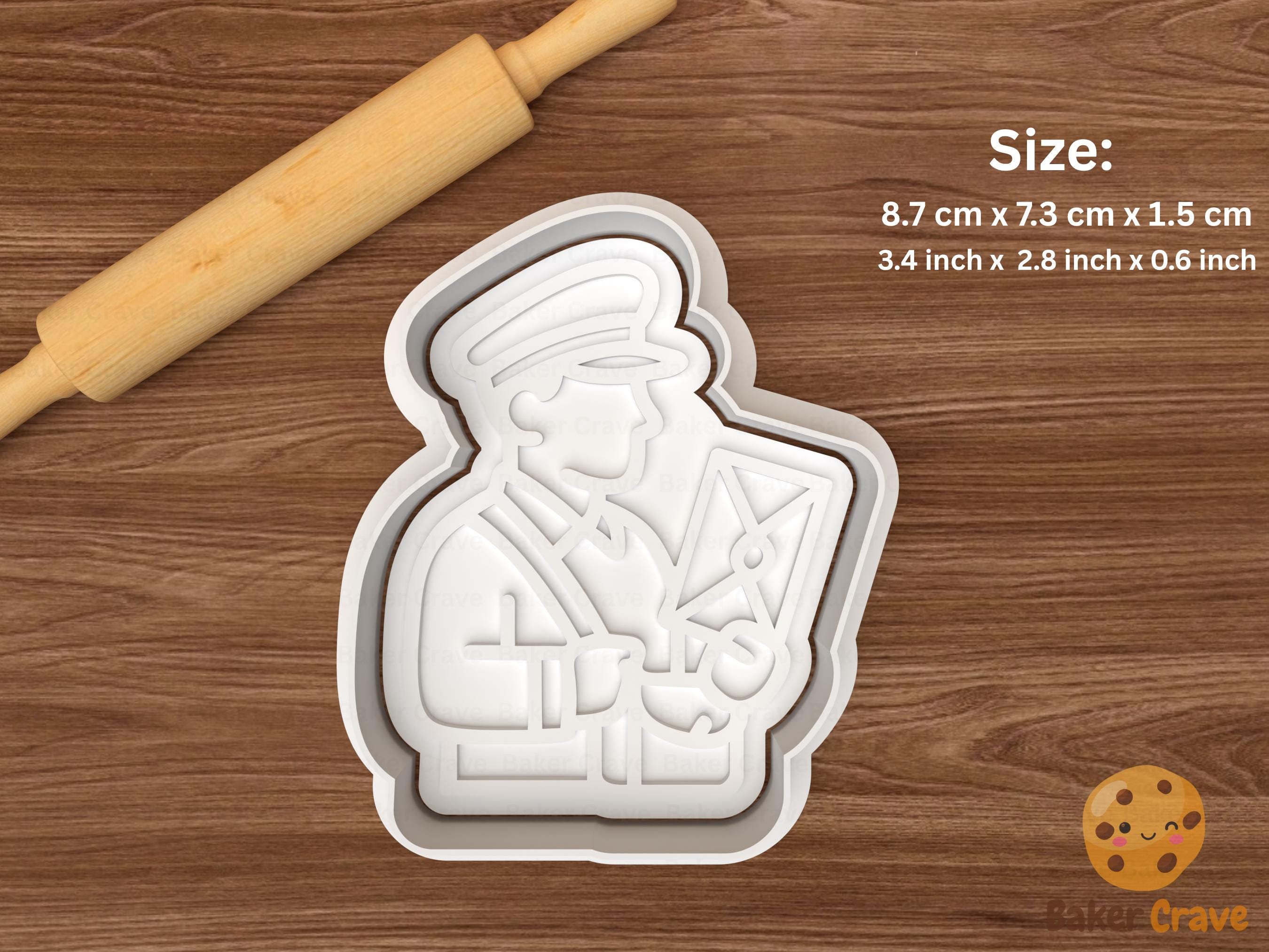 North Pole Mail Cookie Cutter Set STL File