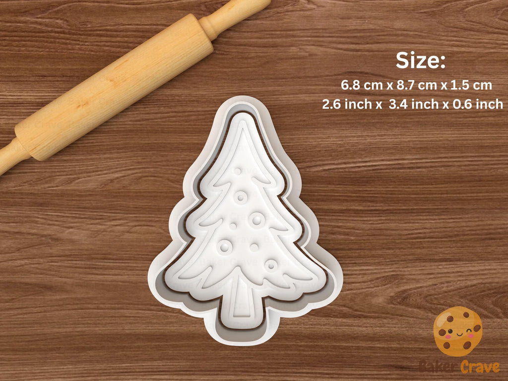 Christmas Tree Cookie Cutter Set STL File