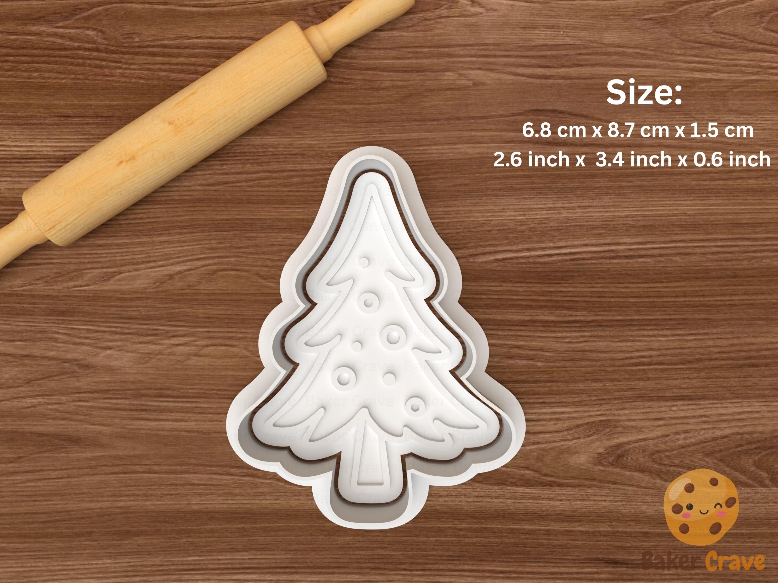 Christmas Tree Cookie Cutter Set STL File
