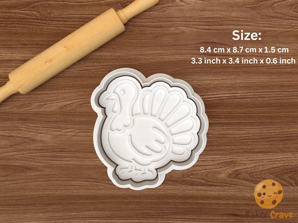 Thanksgiving Cookie Cutter Set STL File