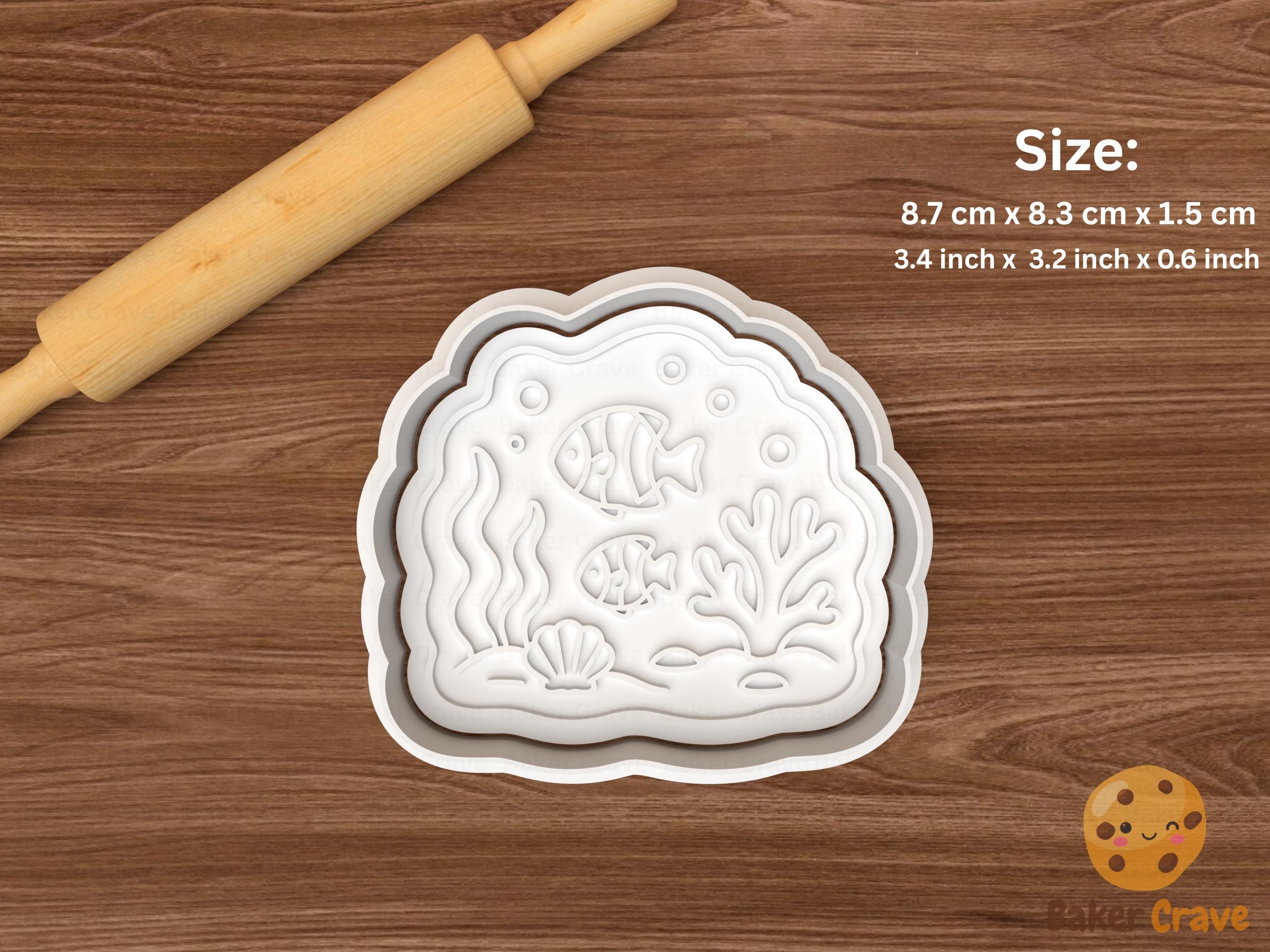 Ocean Life Cookie Cutter Set STL File