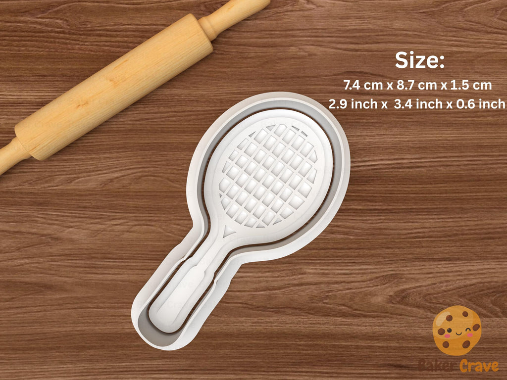 Badminton Cookie Cutter Set STL File
