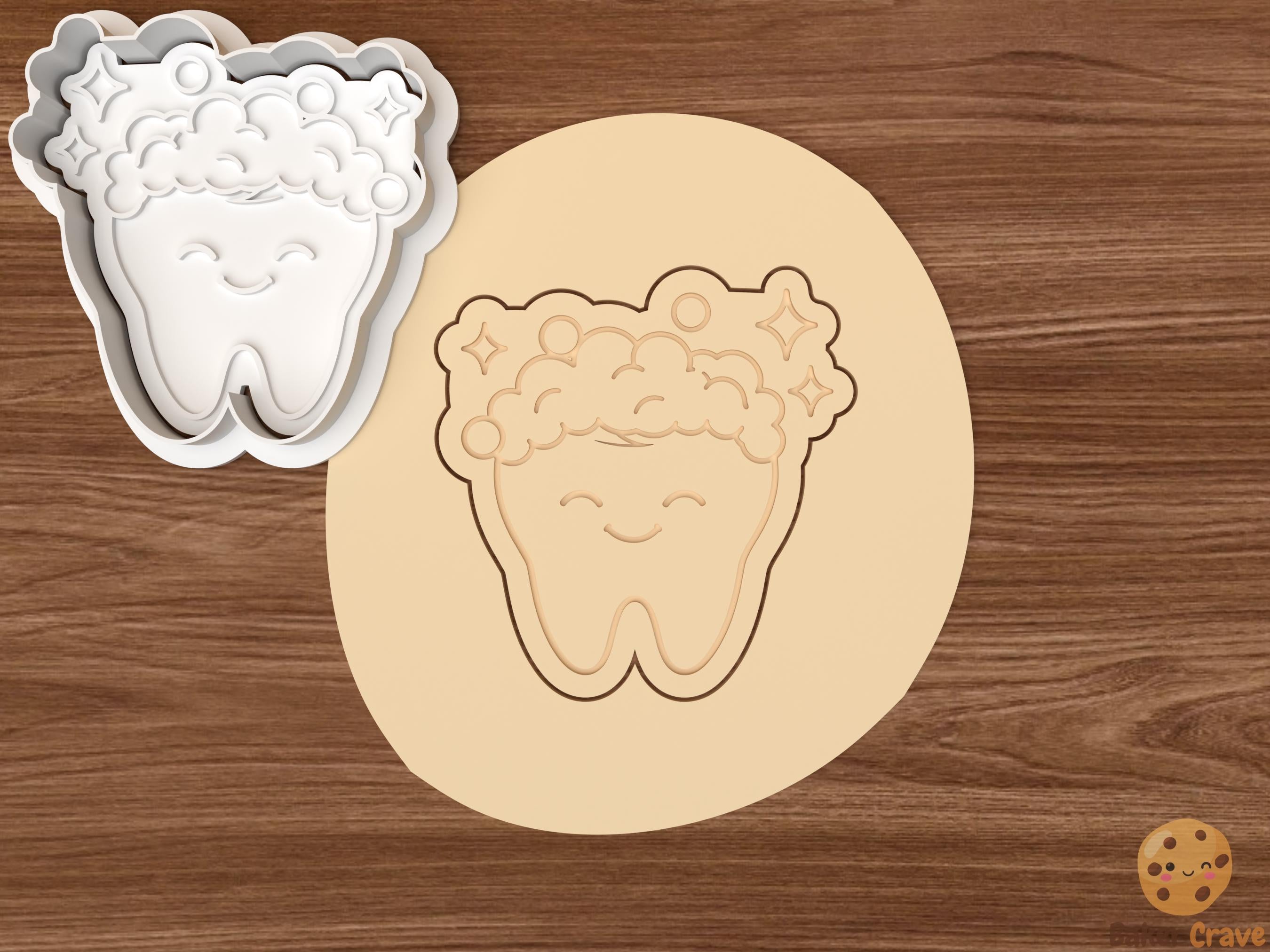 Tooth Cookie Cutter Set STL File