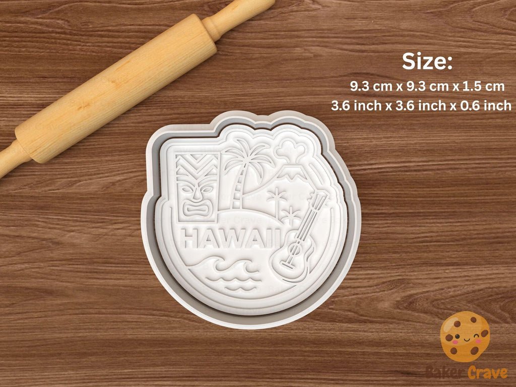 Hawaii Cookie Cutter STL File